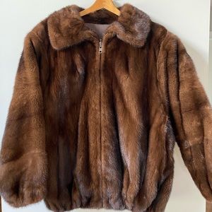 Authentic Brown Mink Coat